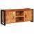 Cabinet TV cu raft Maro 120 x 33 x 50 cm lemn masiv de acacia GartenMobel Dekor