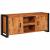 Cabinet TV cu raft Maro 120 x 33 x 50 cm lemn masiv de acacia GartenMobel Dekor