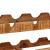 Raft pentru vin 100 x 45 x 33 cm Lemn de Mango Solid și Şlefuit GartenMobel Dekor