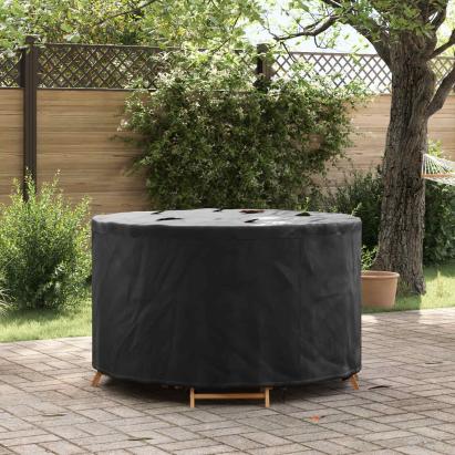 Husă pentru mobilă Negru 102 x 102 x 71 cm Material Oxford 210D GartenMobel Dekor
