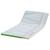Suport pentru saltea Alb și Verde 90 x 200 cm Material jacquard GartenMobel Dekor