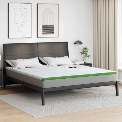 Suport pentru saltea Alb și Verde 180 x 200 cm GartenMobel Dekor