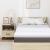 Suport pentru saltea Alb 120 x 200 cm Material jacquard GartenMobel Dekor
