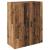 Dulap montat pe perete 2 pcs Lemn vechi 69,5 x 34 x 90 cm GartenMobel Dekor
