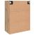 Dulap montat pe perete 2 pcs Stejar Artizanal 69,5 x 34 x 90 cm GartenMobel Dekor