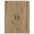 Dulap montat pe perete 2 pcs Stejar Artizanal 69,5 x 34 x 90 cm GartenMobel Dekor