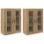 Mobilier cu Montaj pe Perete 2 pcs stejar artizanal GartenMobel Dekor