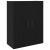 Bufet Pe perete Stejar negru 69,5 x 34 x 180 cm Lemn compozit GartenMobel Dekor