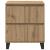 Bufet 2 pcs Stejar Artizanal 60 x 35 x 70 cm GartenMobel Dekor