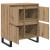 Bufet 2 pcs Stejar Artizanal 60 x 35 x 70 cm GartenMobel Dekor