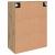 Dulap montat pe perete 2 pcs Stejar Artizanal 69,5 x 34 x 90 cm GartenMobel Dekor