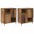 Bufeturi 2 pcs Lemn vechi GartenMobel Dekor