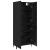 Bufet 2 pcs Stejar Negru Lemn compozit GartenMobel Dekor