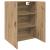 Dulap montat pe perete 2 pcs Stejar Artizanal 69,5 x 34 x 90 cm GartenMobel Dekor
