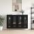 Mobilier cu Montaj pe Perete 2 pcs Stejar negru GartenMobel Dekor