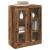 Mobilier cu Montaj pe Perete 2 pcs Lemn vechi 69,5 x 34 x 90 cm GartenMobel Dekor