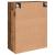 Mobilier cu Montaj pe Perete 2 pcs Lemn vechi 69,5 x 34 x 90 cm GartenMobel Dekor