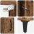 Bufet 2 pcs Lemn vechi Lemn compozit GartenMobel Dekor