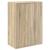 Set comodă TV Pe perete 4 pcs Stejar Sonoma Lemn compozit GartenMobel Dekor
