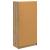 Bufet Stejar Artizanal 68 x 37 x 142 cm Lemn compozit GartenMobel Dekor