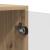 Bufet Stejar Artizanal 68 x 37 x 142 cm Lemn compozit GartenMobel Dekor