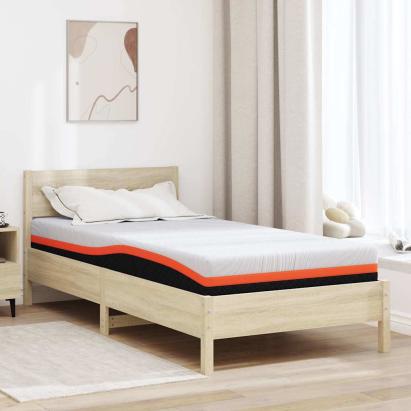 Saltea Alb și negru 100 x 200 cm Material Jacquard GartenMobel Dekor