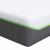 Saltea Alb și gri 70 x 200 cm Material Jacquard GartenMobel Dekor