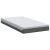 Saltea Alb și gri 100 x 200 cm Material Jacquard GartenMobel Dekor