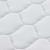 Saltea Alb 100 x 200 cm Material Jacquard GartenMobel Dekor