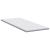 Topper din nucă de cocos Alb 70 x 200 cm Material Jacquard GartenMobel Dekor