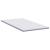 Topper din nucă de cocos Alb 90 x 200 cm Material Jacquard GartenMobel Dekor