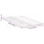 Suport pentru saltea Alb 120 x 200 cm Material din tricot GartenMobel Dekor