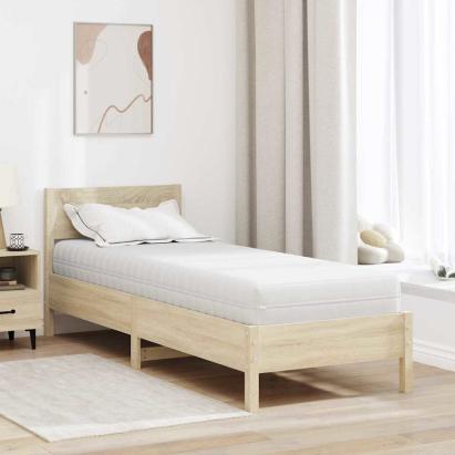 Saltea Alb 70 x 200 cm Arcuri din buzunar GartenMobel Dekor