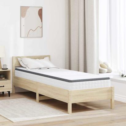 Saltea Alb și gri 80 x 200 cm S Springs Bonell GartenMobel Dekor