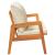 Bancă de grădină cu pernă Ulei Natural 115 x 65 x 71 cm GartenMobel Dekor