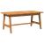 Set bistro cu pernă 2 pcs Ulei Natural Lemn Solid de Acacia GartenMobel Dekor