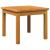 Set bistro cu pernă 2 pcs Ulei Natural Lemn Solid de Acacia GartenMobel Dekor