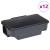 Capcane pentru șoareci 12 buc Negru 22x12,5x7,5 cm GartenMobel Dekor