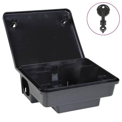 Capcane pentru șoareci 6 buc Negru 23x19x9,5 cm GartenMobel Dekor