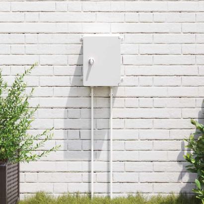 Dulap de control Gri 28 x 13 x 28 cm Plastic ABS GartenMobel Dekor
