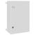Dulap de control Gri 47 x 20 x 50 cm Plastic ABS GartenMobel Dekor