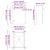 Dulap de control Gri 47 x 20 x 50 cm Plastic ABS GartenMobel Dekor