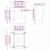 Dulap de control Gri 37 x 19,5 x 40 cm Plastic ABS GartenMobel Dekor