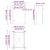 Dulap de control Gri 47 x 20 x 50 cm Plastic ABS GartenMobel Dekor