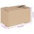 Cutie Pliabilă 50 pcs natural 24 x 13 x 13 cm Carton GartenMobel Dekor