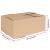 Cutie Pliabilă 50 pcs natural 35 x 24 x 15 cm Carton GartenMobel Dekor