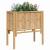 Pat ridicat Maro 70 x 35 x 70 cm Bambus GartenMobel Dekor