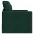 Pat canapea Verde închis 74 x 77 x 81 cm Catifea GartenMobel Dekor
