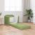 Pat canapea Verde deschis 74 x 77 x 81 cm Catifea GartenMobel Dekor