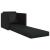 Pat canapea 60cm Negru Piele artificiala GartenMobel Dekor